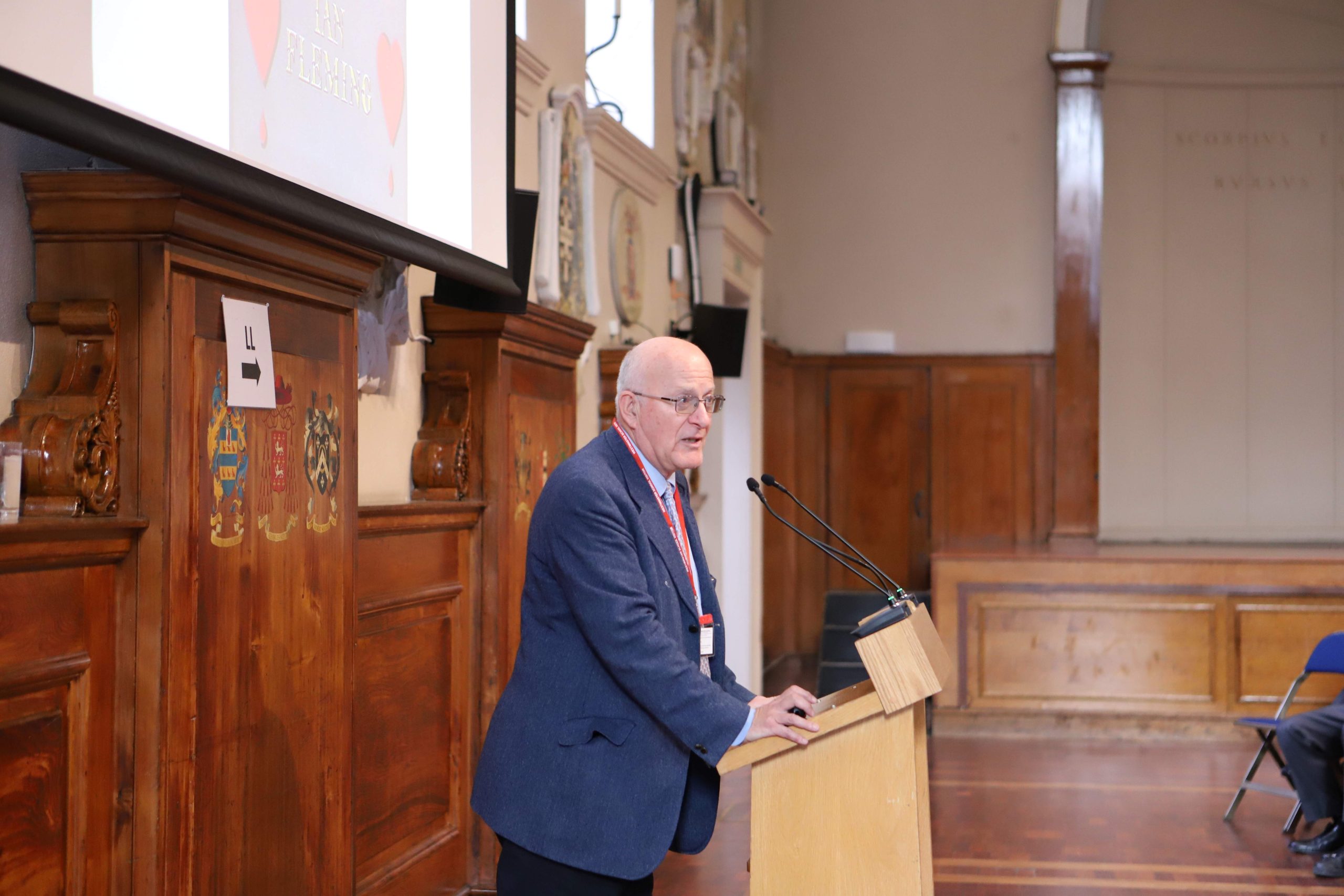 Professor Jeremy Black speaking at a Locke Lecture