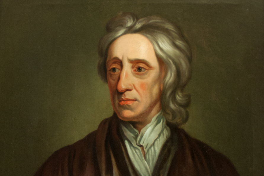 A painting of John locke