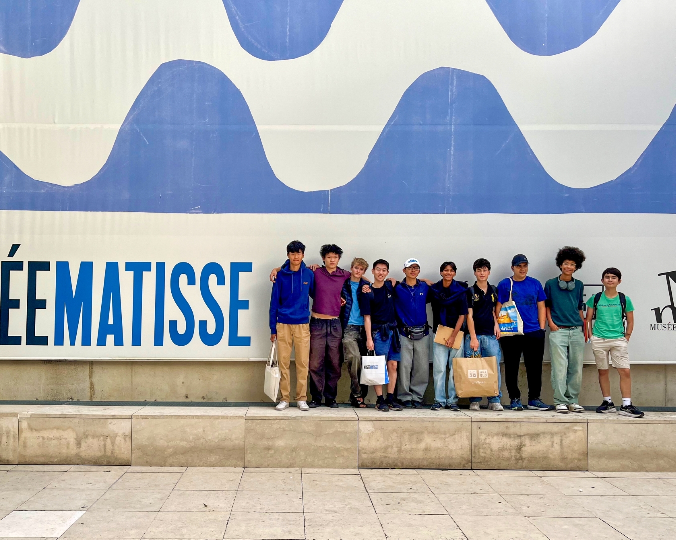 Taking in culture in Nice