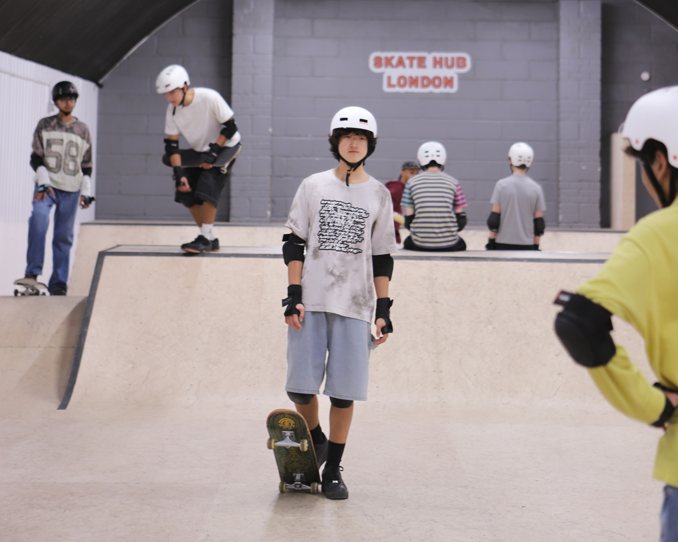 Skateboarding in Vauxhall