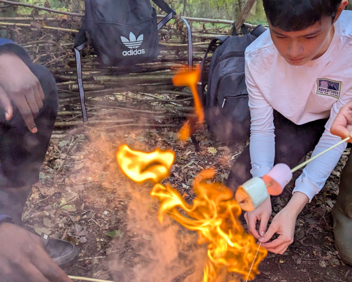 Cooking over open fires in Cumbria